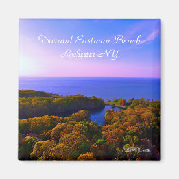 Magnet - Durand Eastman Beach im Herbst