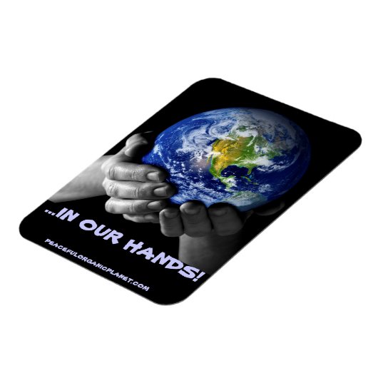 MAGNET-EARTH-HANDS MAGNET (Linke Seite)