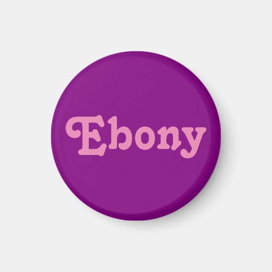 Magnet Ebony (Vorne)