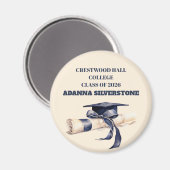 Magnet-Editable Graduation Keepsake Magnet (Vorderseite/Rückseite)