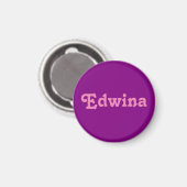 Magnet Edwina (Vorderseite/Rückseite)