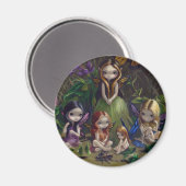 Magnet "Eine Ansammlung der Fee" (Vorderseite/Rückseite)