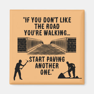 Magnet "Eine neue Straße"