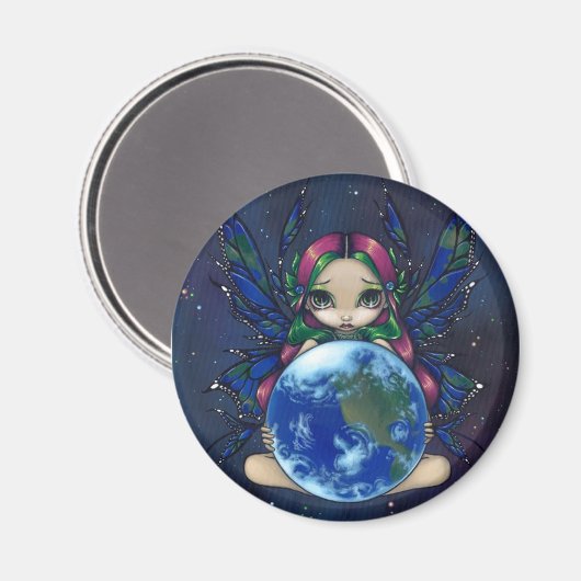 Magnet "Eine Welt in guten Händen" (Vorderseite/Rückseite)