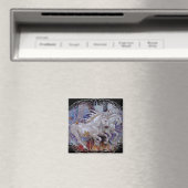 Magnet - Einhorn-Herbstlauf (In Situ (Geschirrspüler))