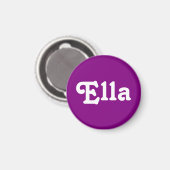 Magnet Ella (Vorderseite/Rückseite)