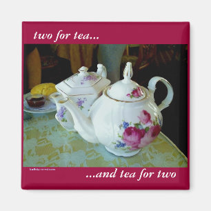 Magnet - englische Teekannen