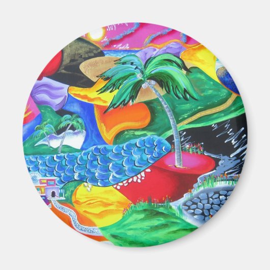 Magnet - Entspannen im karibischen Urlaub (Vorne)