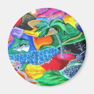 Magnet - entspannen Sie sich auf karibischen