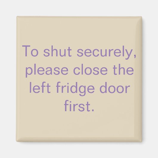 Magnet-Erinnerung, um die verlassen Kühlschrank-Tü Magnet (Vorne)