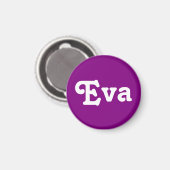 Magnet Eva (Vorderseite/Rückseite)