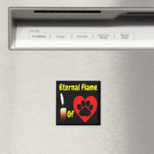 Magnet Ewige Liebe mit Pfote (In Situ (Geschirrspüler))