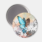 Magnet-Fairy-Flower-Design Magnet (Vorderseite/Rückseite)