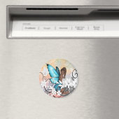 Magnet-Fairy-Flower-Design Magnet (In Situ (Geschirrspüler))