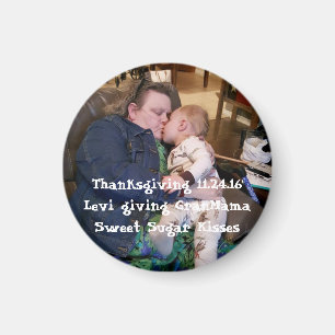 Magnet fertigen addieren Ihr spezielles Foto