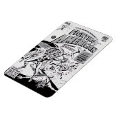 Magnet 'Fighting American' aus den 1950er Jahren (Linke Seite)