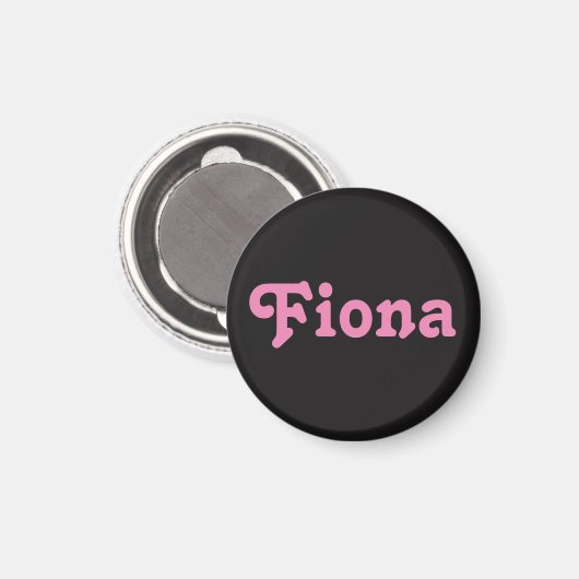 Magnet Fiona (Vorderseite/Rückseite)