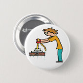 Magnet Fishing Button (Vorne & Hinten)