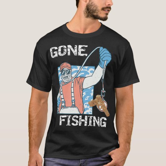 Magnet Fishing Designs Funny Magnet Fishing T-Shirt (Vorderseite)