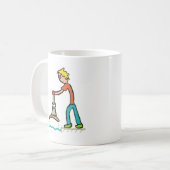 Magnet Fishing Kaffeetasse (Vorderseite Links)