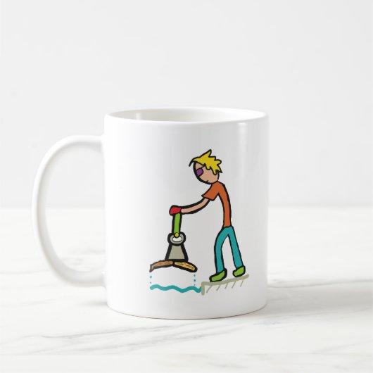 Magnet Fishing Kaffeetasse (Links)