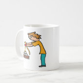Magnet Fishing Kaffeetasse (Vorderseite Links)