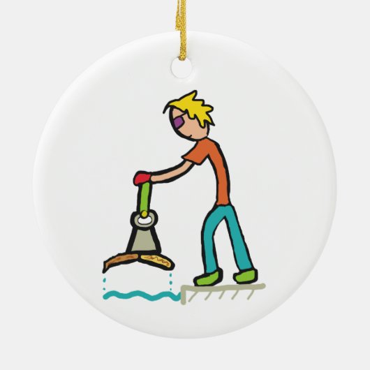 Magnet Fishing Keramik Ornament (Hinten)