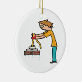 Magnet Fishing Keramik Ornament (Rechts)