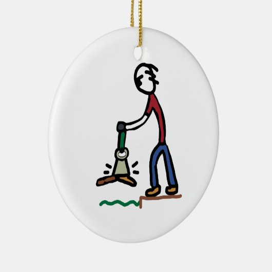 Magnet Fishing Keramik Ornament (Rechts)