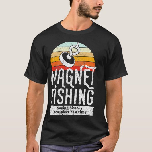 Magnet Fishing T-Shirt (Vorderseite)