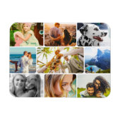 Magnet Flexible 9-Fotomaterial gerundete Collage (Horizontal)