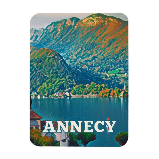 Magnet Flexible Annecy Foto Vintage (Vertikal)