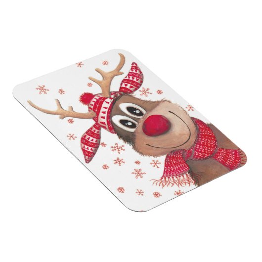 Magnet flexible Christmas Rudolf (Rechte Seite)