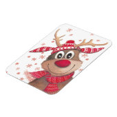 Magnet flexible Christmas Rudolf (Linke Seite)