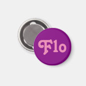 Magnet Flo (Vorderseite/Rückseite)