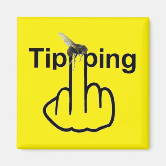 Magnet Fly Tipping Gedreht (Vorne)