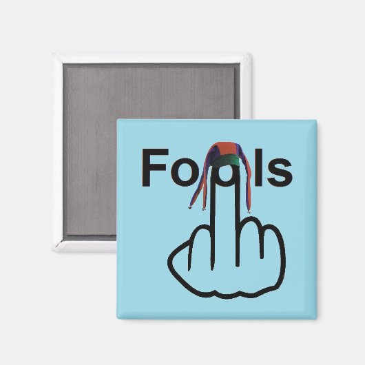 Magnet Fools Gedreht (Vorderseite/Rückseite)