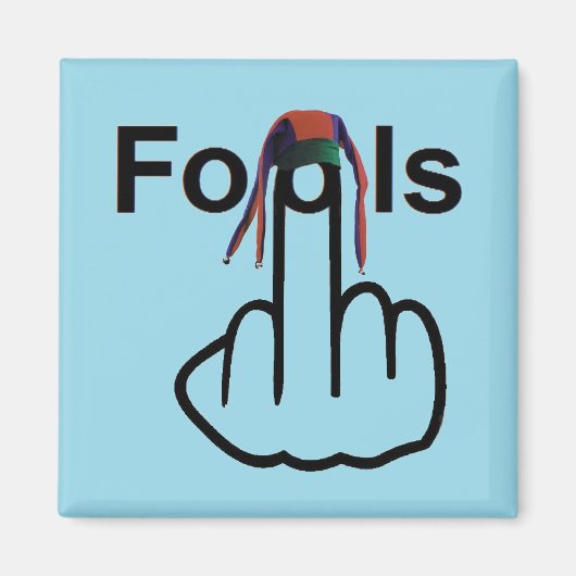 Magnet Fools Gedreht (Vorne)