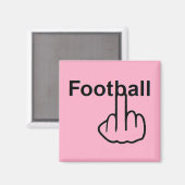 Magnet Football Dreh (Vorderseite/Rückseite)