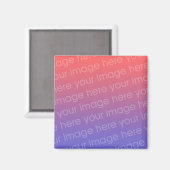 Magnet Foto 4 durch 3 (Vorderseite/Rückseite)