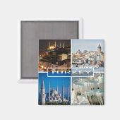 magnet Fotomontage von Türkei - Turkey (Vorderseite/Rückseite)