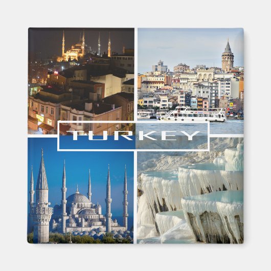magnet Fotomontage von Türkei - Turkey (Vorne)