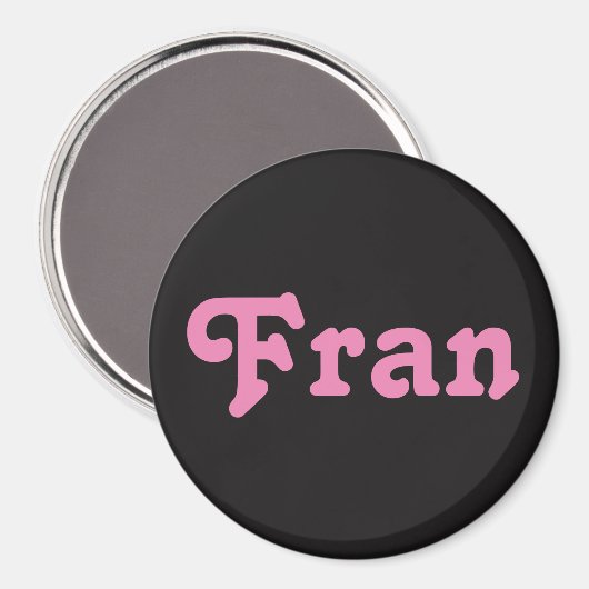 Magnet Fran (Vorderseite/Rückseite)