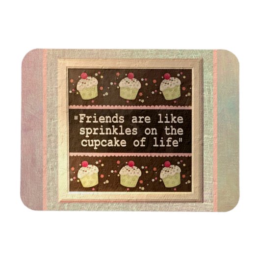 Magnet — FREUNDE GEBEN UNSER LEBEN EIN (Horizontal)