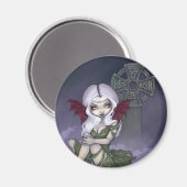 Magnet "Friedhof Mist" (Vorderseite/Rückseite)