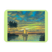 Magnet, Friedlich, leicht, Gefühl Magnet (Horizontal)