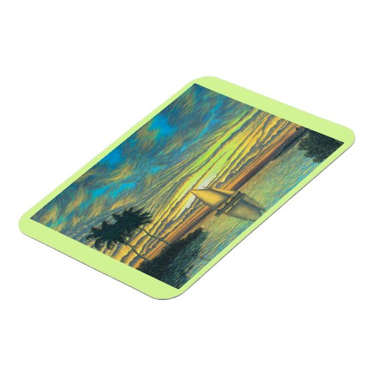 Magnet, Friedlich, leicht, Gefühl Magnet (Linke Seite)