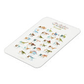 Magnet Frigo Abécédaire Dinosaures (Linke Seite)