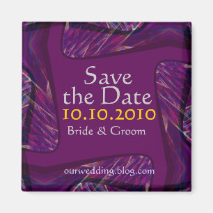 Magnet für abstrakte Ankündigung