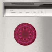 Magnet für abstrakte Herzen und Blume (In Situ (Geschirrspüler))